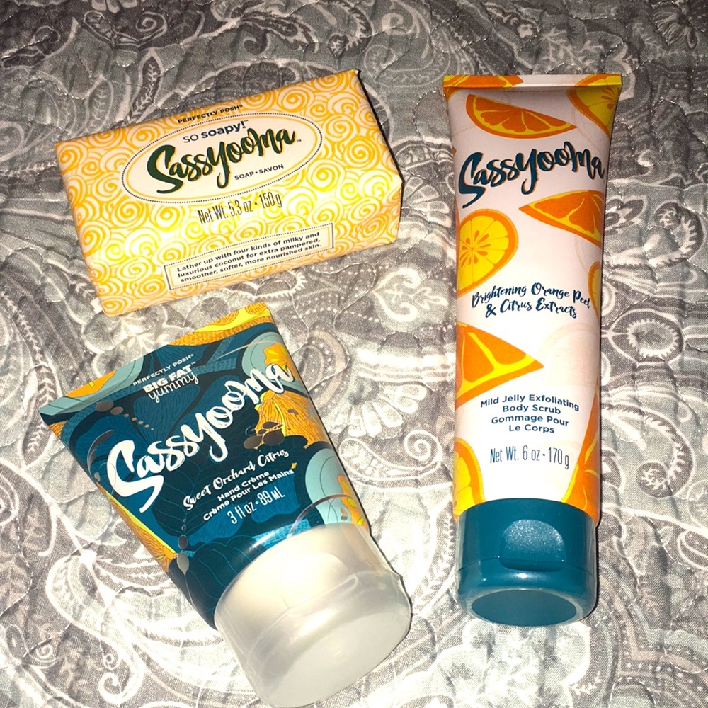 Sassyooma by Perfectly Posh products